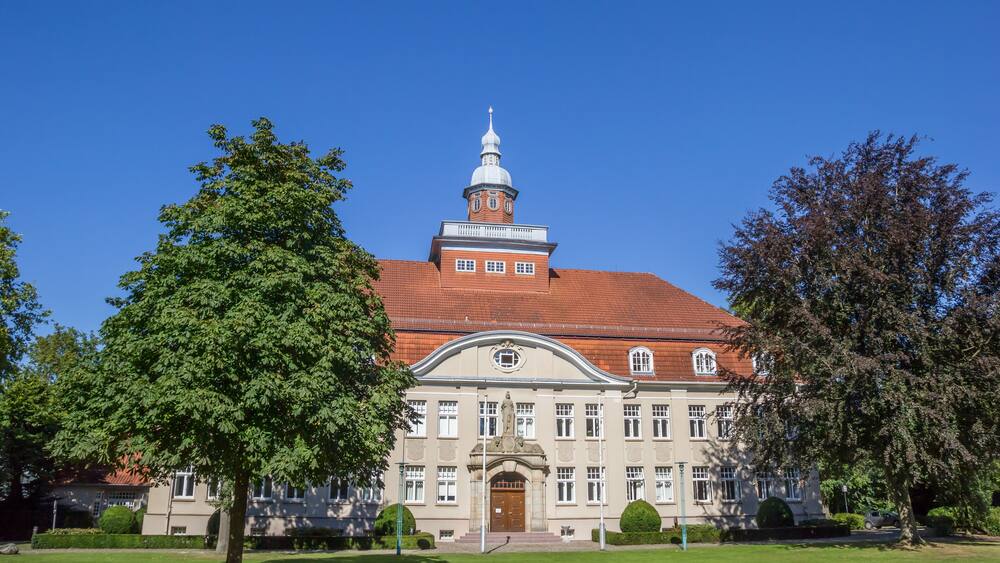 Amtsgericht in the city park in Cloppenburg