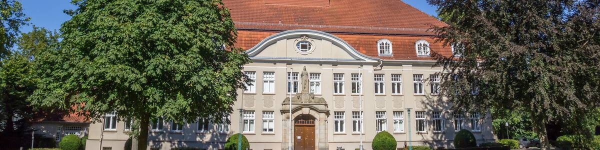 Amtsgericht in the city park in Cloppenburg