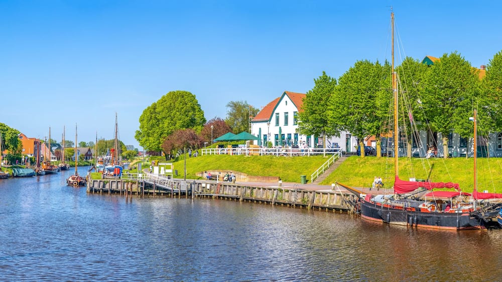 Hafen, Carolinensiel, Wittmund, Ostfriesland, Deutschland