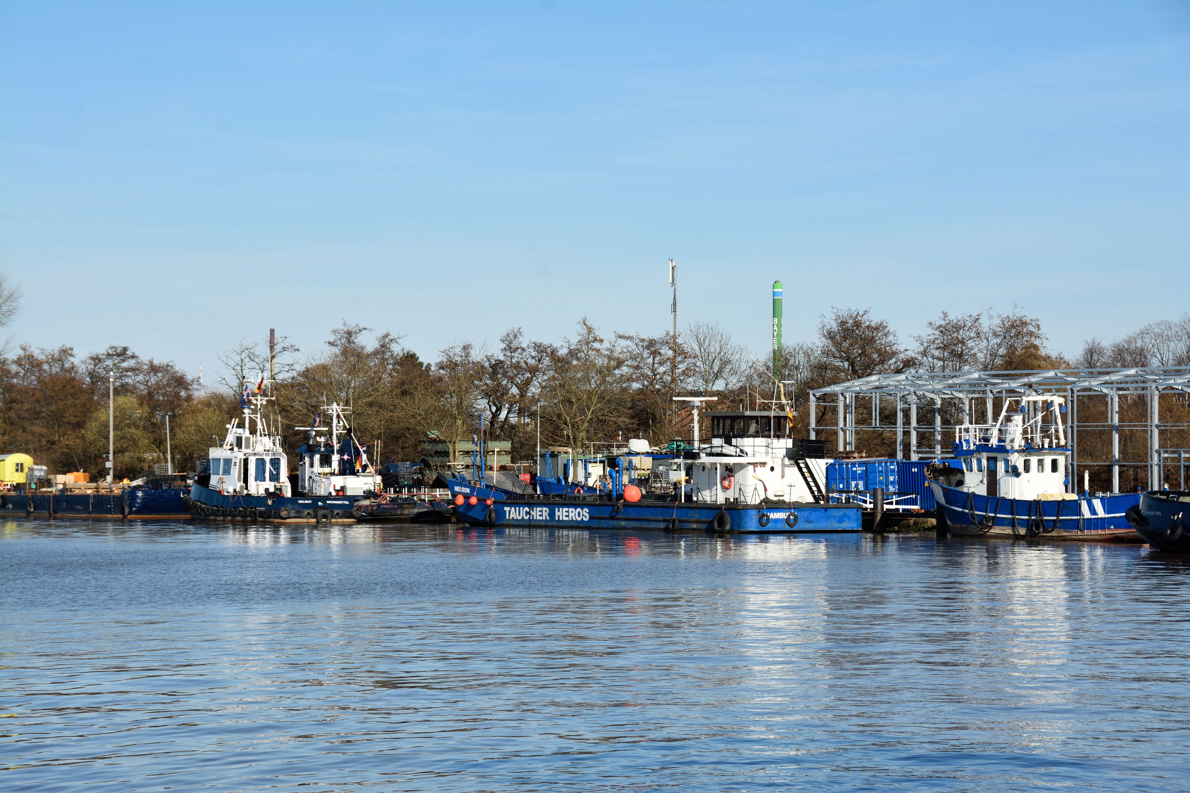 Impressionen einer Überfahrt auf der Fähre in Brunsbüttel