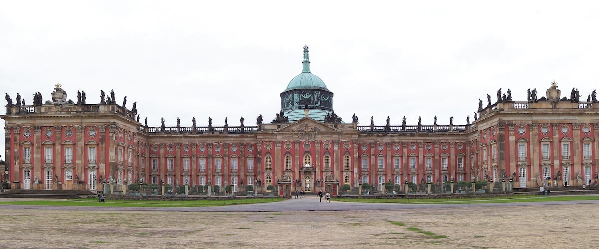 New Palace in Sanssouci park (Potsdam, Germany).