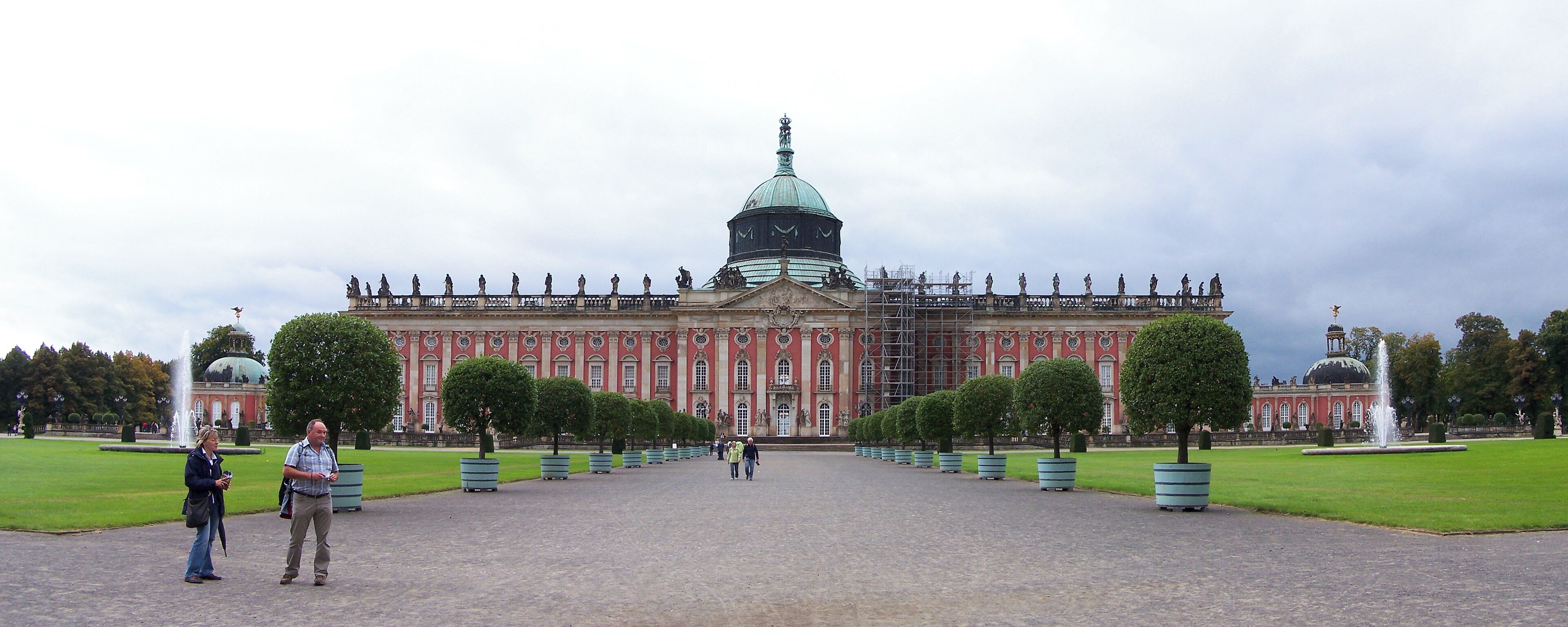 New Palace in Sanssouci park (Potsdam, Germany).