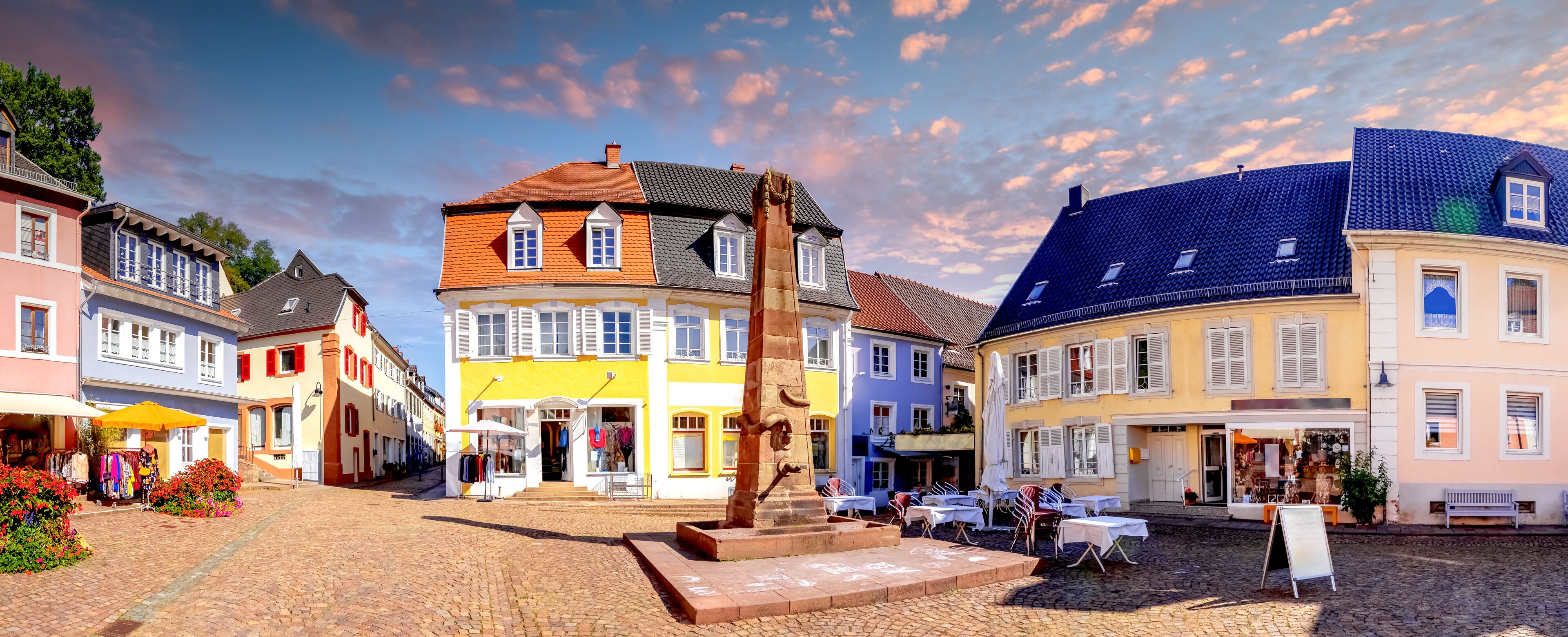 Altstadt, Blieskastel, Rheinland Pfalz, Deutschland 