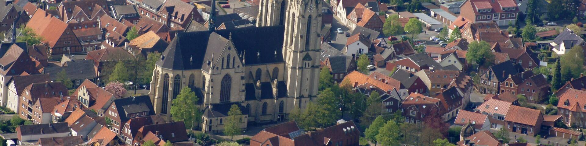 Die Aufnahme entstand während des Münsterland-Fotoflugs am 12. April 2014. This file was uploaded with Commonist.