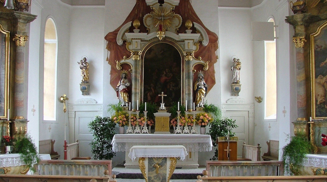 Hochgreuth Hochaltar 1938 im Stil des Barock