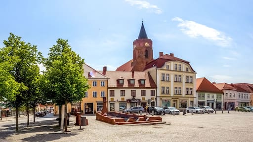 Marktplatz Beeskow, Deutschland