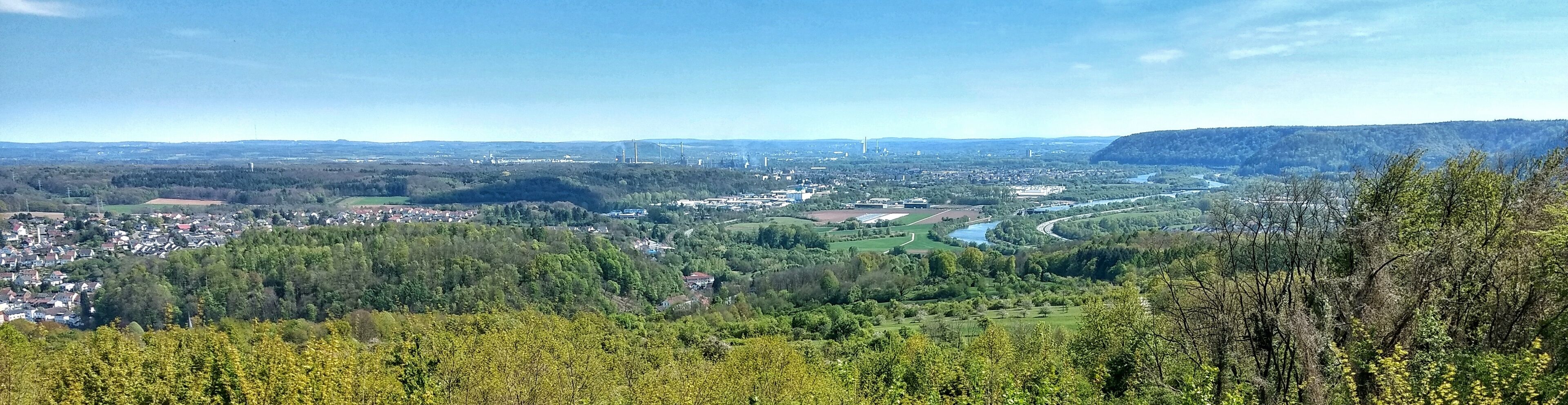 Ausblick am Wanderweg Saarblicke