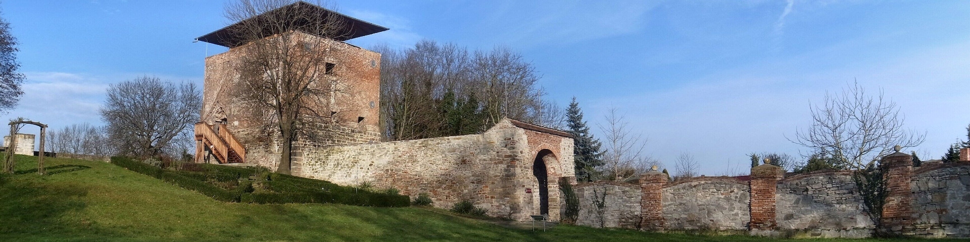 Klein Rosenburg, Torturm der Burg Rosenburg