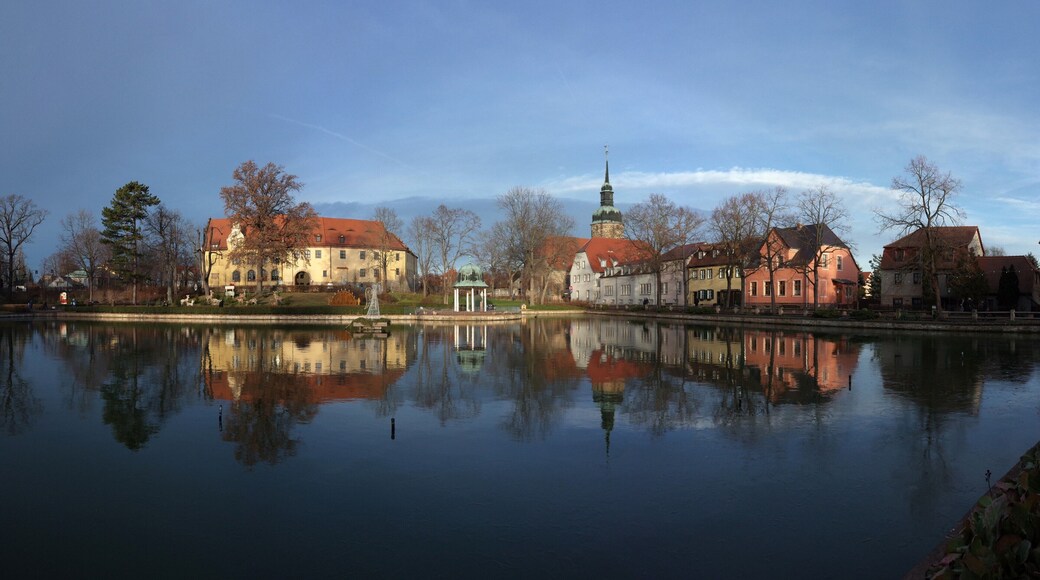 Bad Lauchstädt in der Adventszeit.