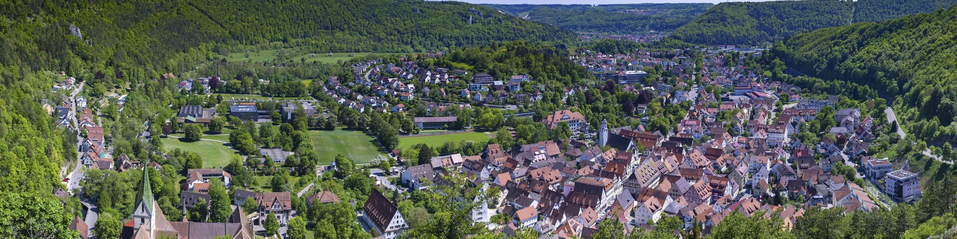 Blaubeuren, Swabian Alb, Baden-Wuerttemberg, Germany