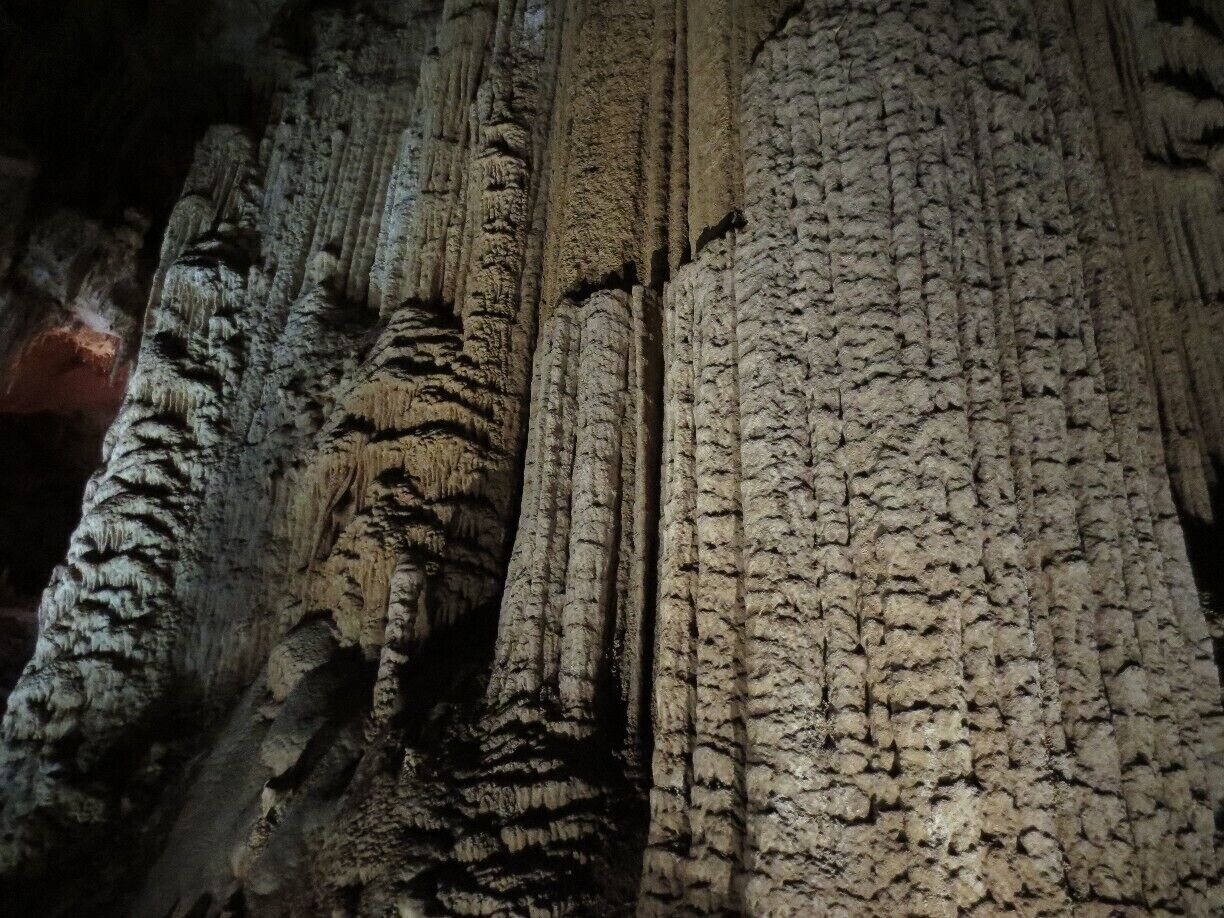 View from inside an amazing cave in western Georgia.  