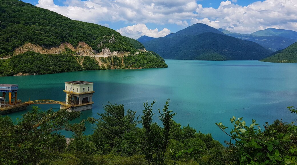 This shot is taken in Zhinvali Dam, somewhere in the suburbs of Tbilisi.
Follow @gpserror on instagram to see more cool shots!