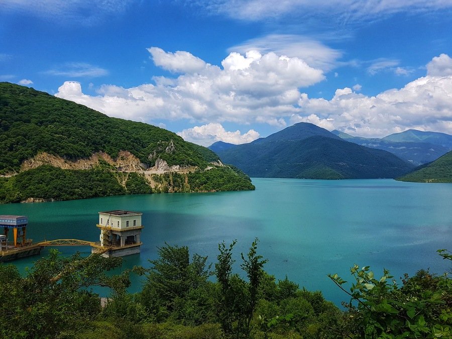 This shot is taken in Zhinvali Dam, somewhere in the suburbs of Tbilisi.
Follow @gpserror on instagram to see more cool shots!