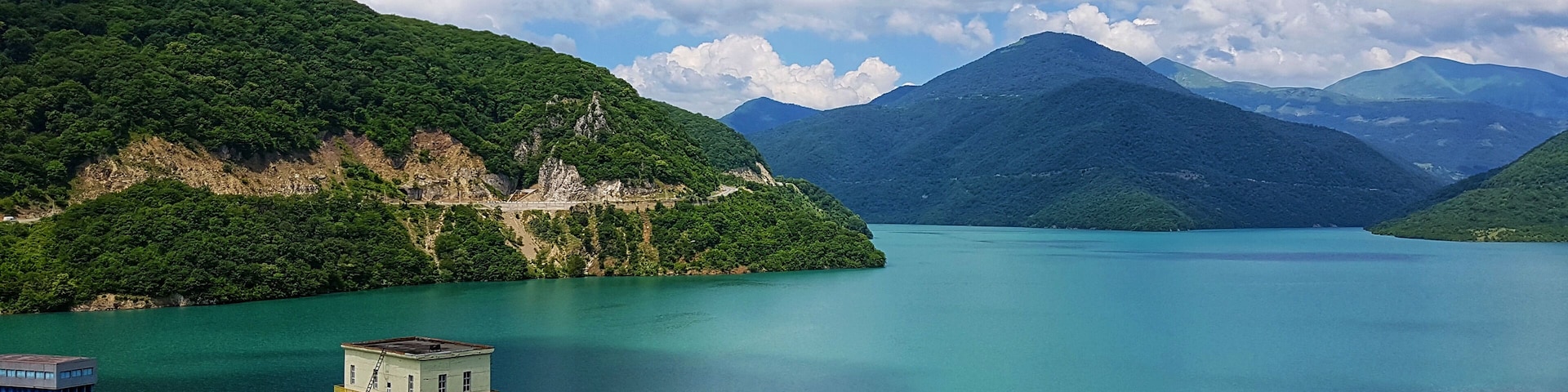 This shot is taken in Zhinvali Dam, somewhere in the suburbs of Tbilisi.
Follow @gpserror on instagram to see more cool shots!