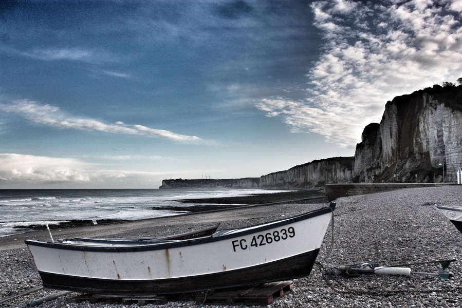 Little village near Etretat .