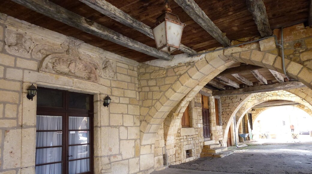 This great town has a huge collonnaded market square that was about to host a book fair when we visited.