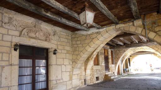 This great town has a huge collonnaded market square that was about to host a book fair when we visited.