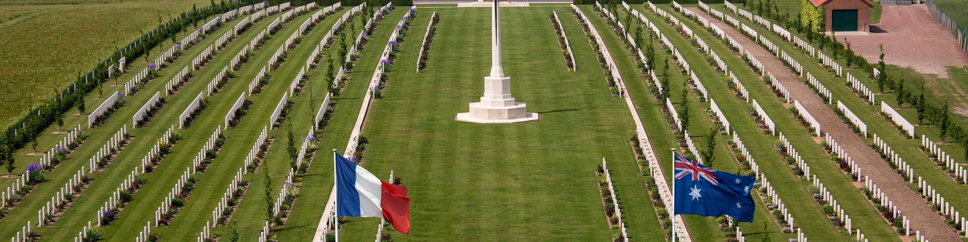 War Cemetery - The Somme - France