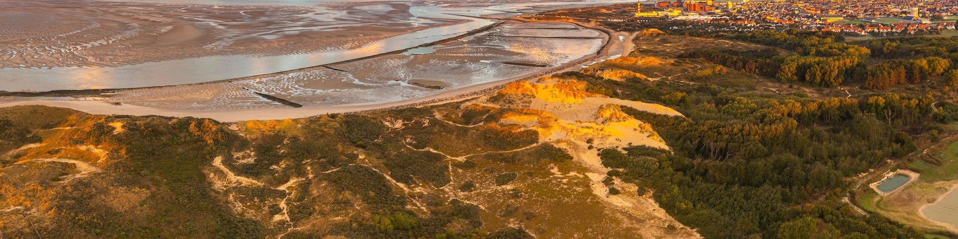 Aube sur la baie d'Authie