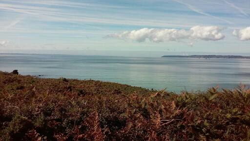 vu sur la presqu'île de Crozon