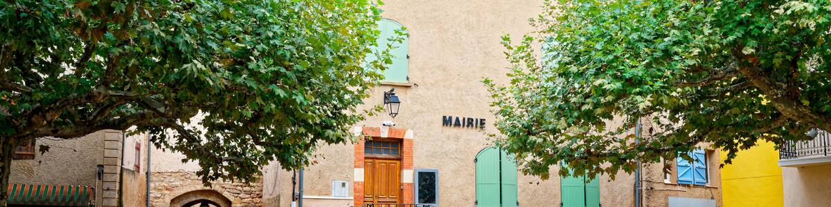 Mairie de Tavernes,Var, Provence-Alpes-Côte d'Azur, France