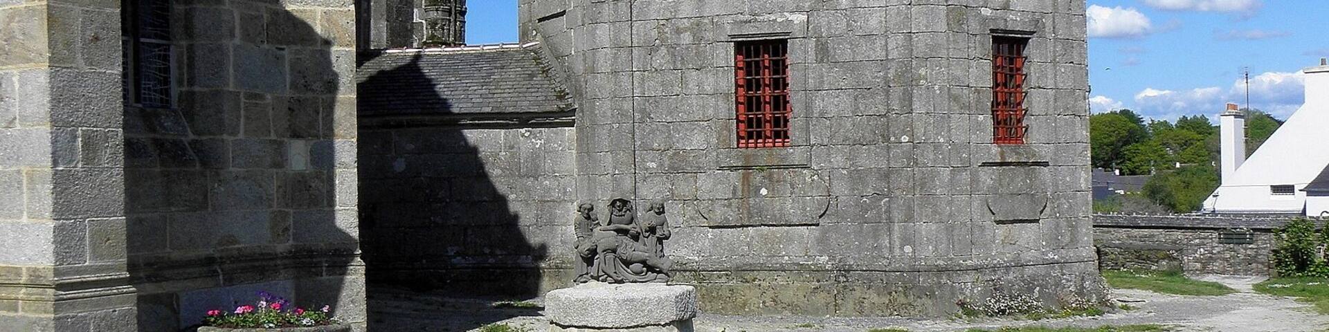 Sacristie de l'église Saint-Suliau de Sizun (29).