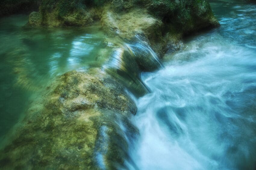 Sillans-la-Cascade. Provence, Southern France. Jul 2012