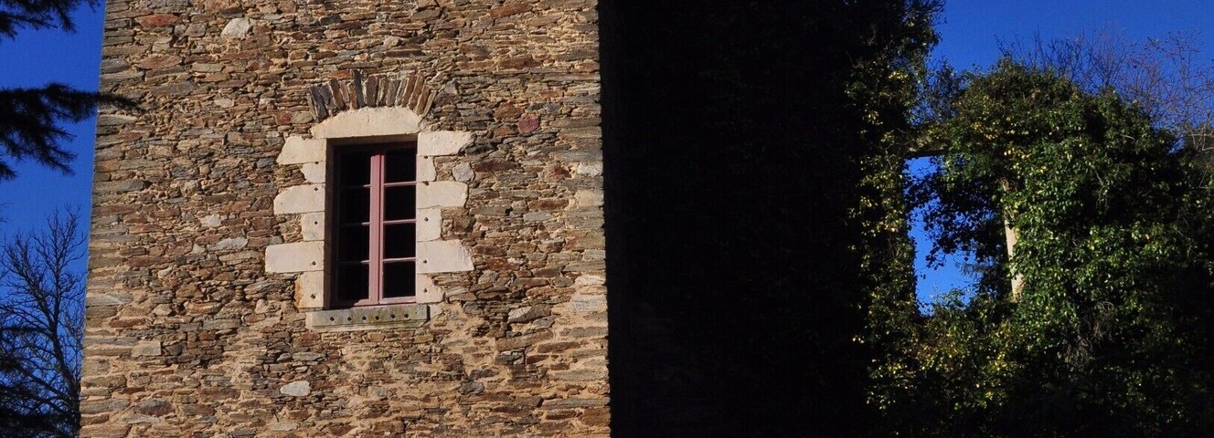 We stayed overnight in this beautiful chateau, the only guests of the lovely owners. As we were shown around the various wings of the chateau - some of which were in ruins - so many eras of history were unveiled.