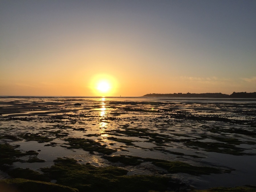 Saint Pair sunset