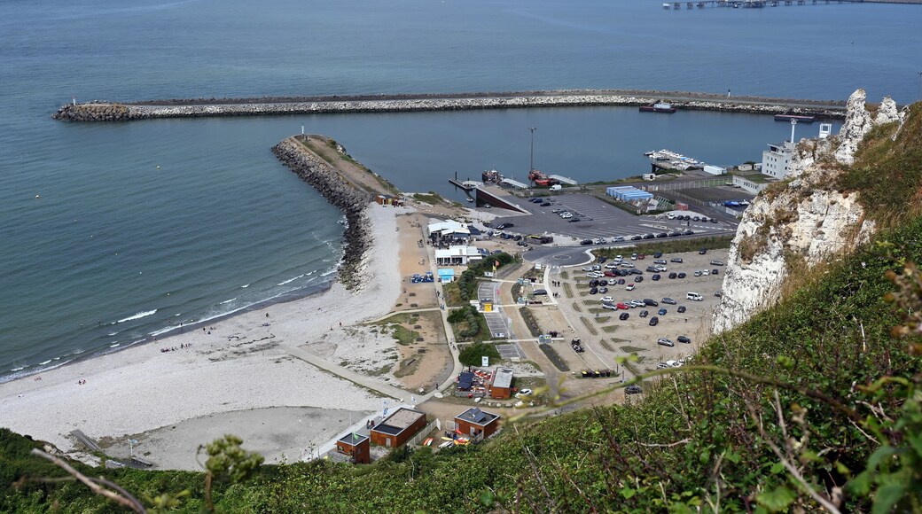 Le port d'Antifer bei Saint-Jouin-Bruneval, Normandie