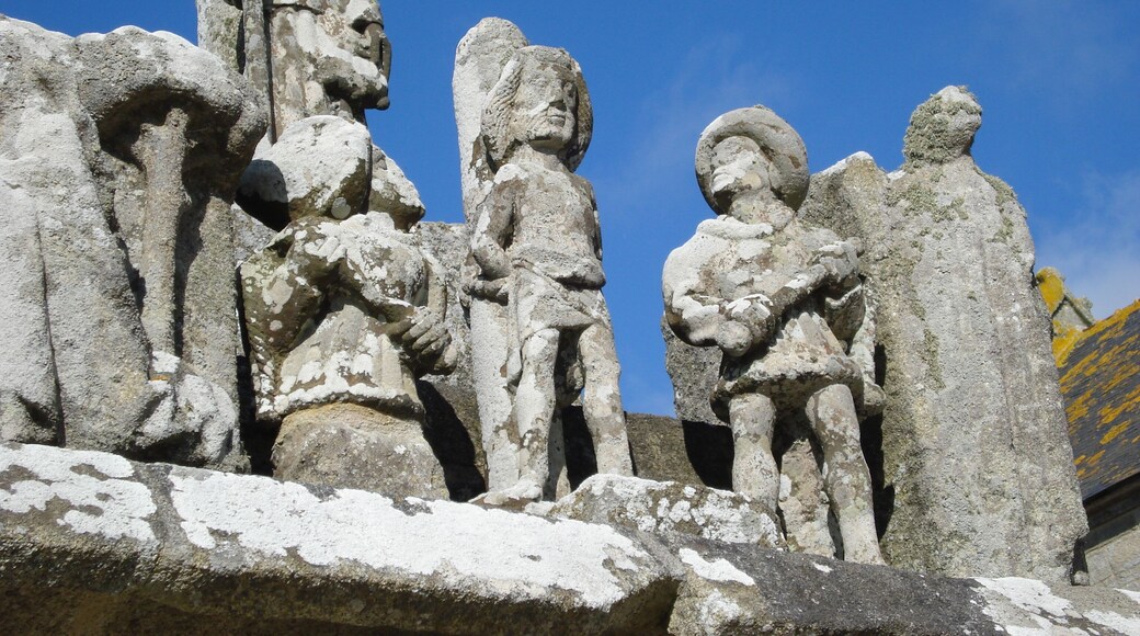Calvaire de Tronoën, détail flagellation