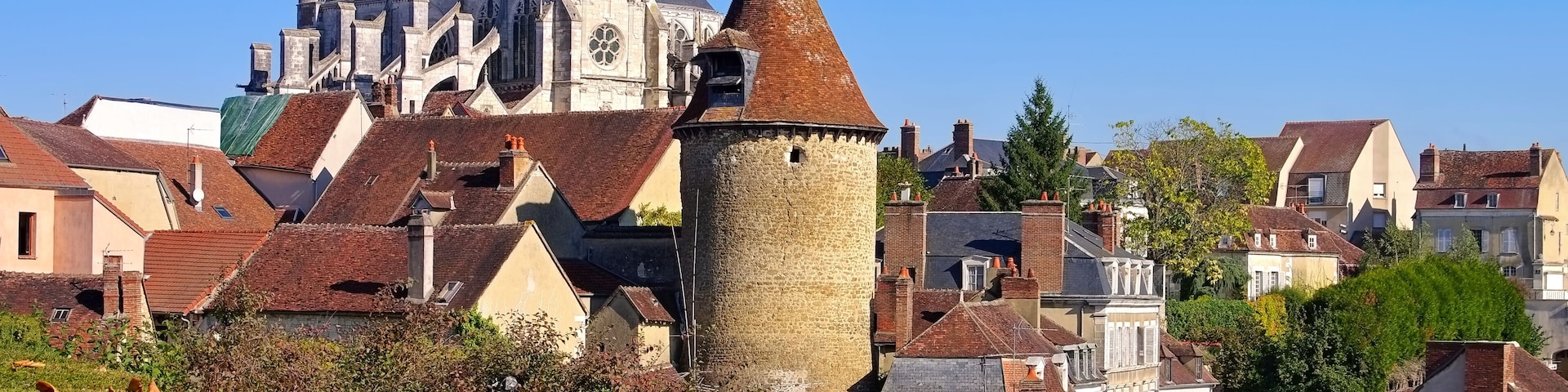 Saint-Florentin im Burgund - Saint-Florentin in Burgundy,  France