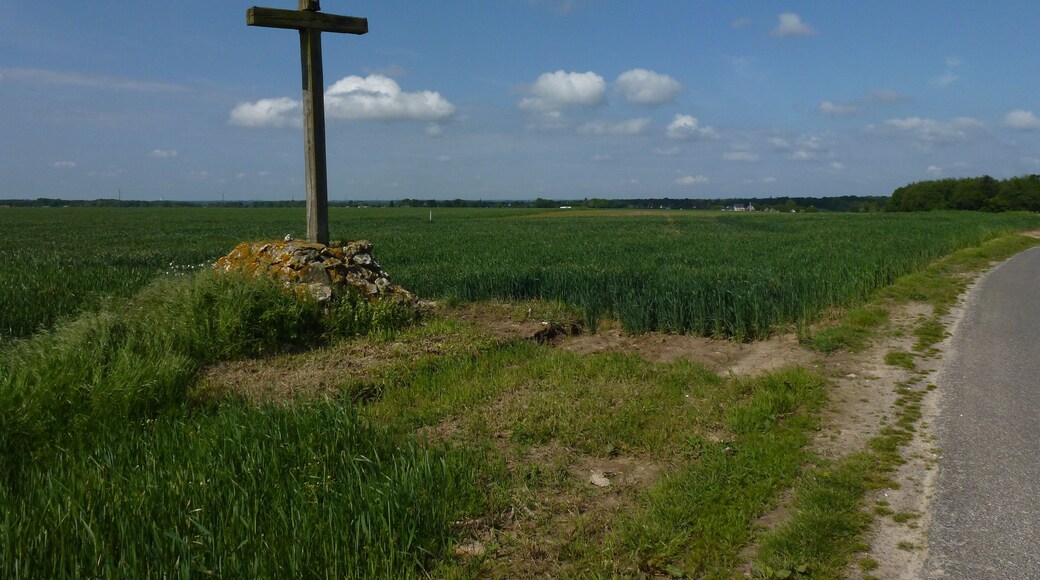 Saint-Éloi-de-Fourques (Eure, Fr) wayside cross