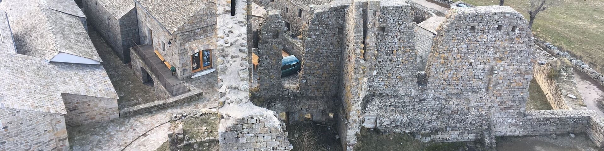 Les ruines du château