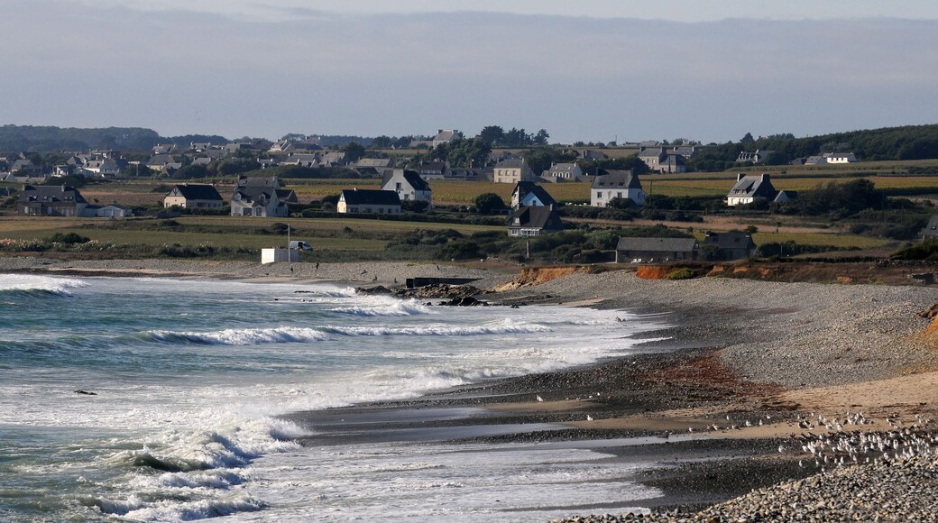 plage à plovan en Finistère Bretagne France