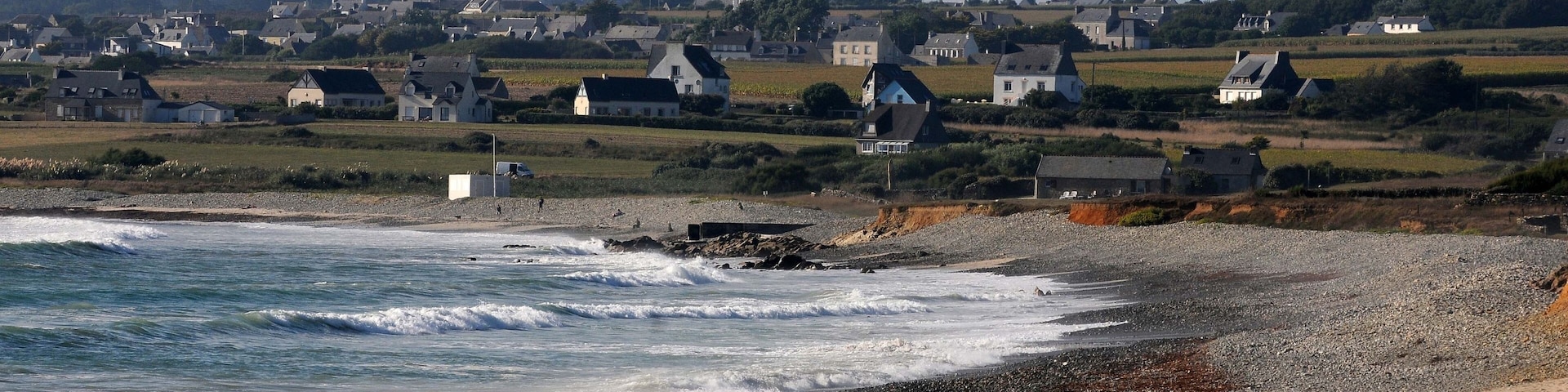 plage à plovan en Finistère Bretagne France