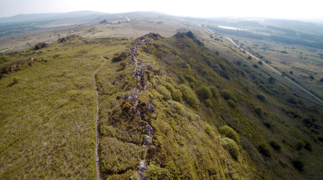 Vue aรฉrienne du Roc'h Trevezel