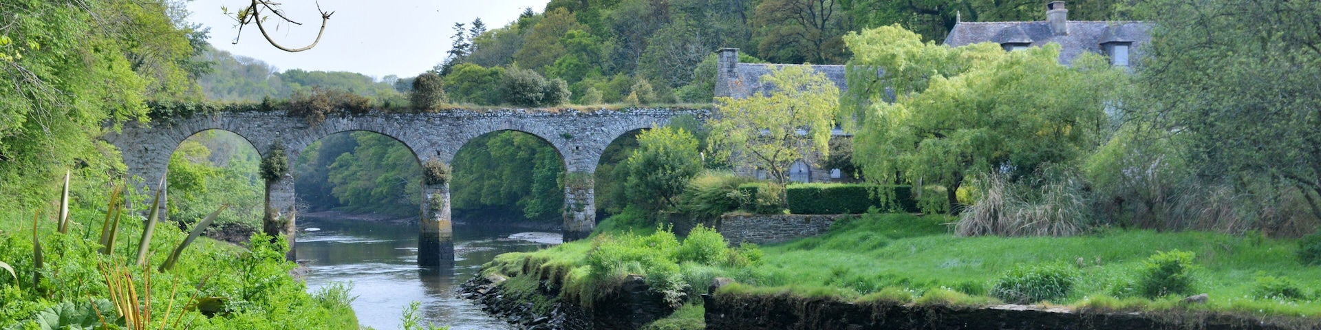 Aqueduc du Guindy en Bretagne