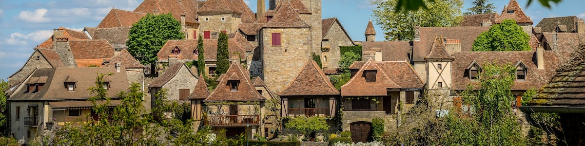 Loubressac most pictorial villages of france lot region