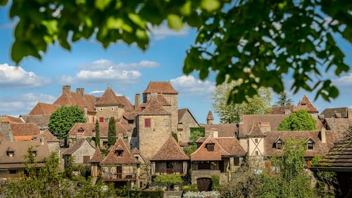 Loubressac most pictorial villages of france lot region