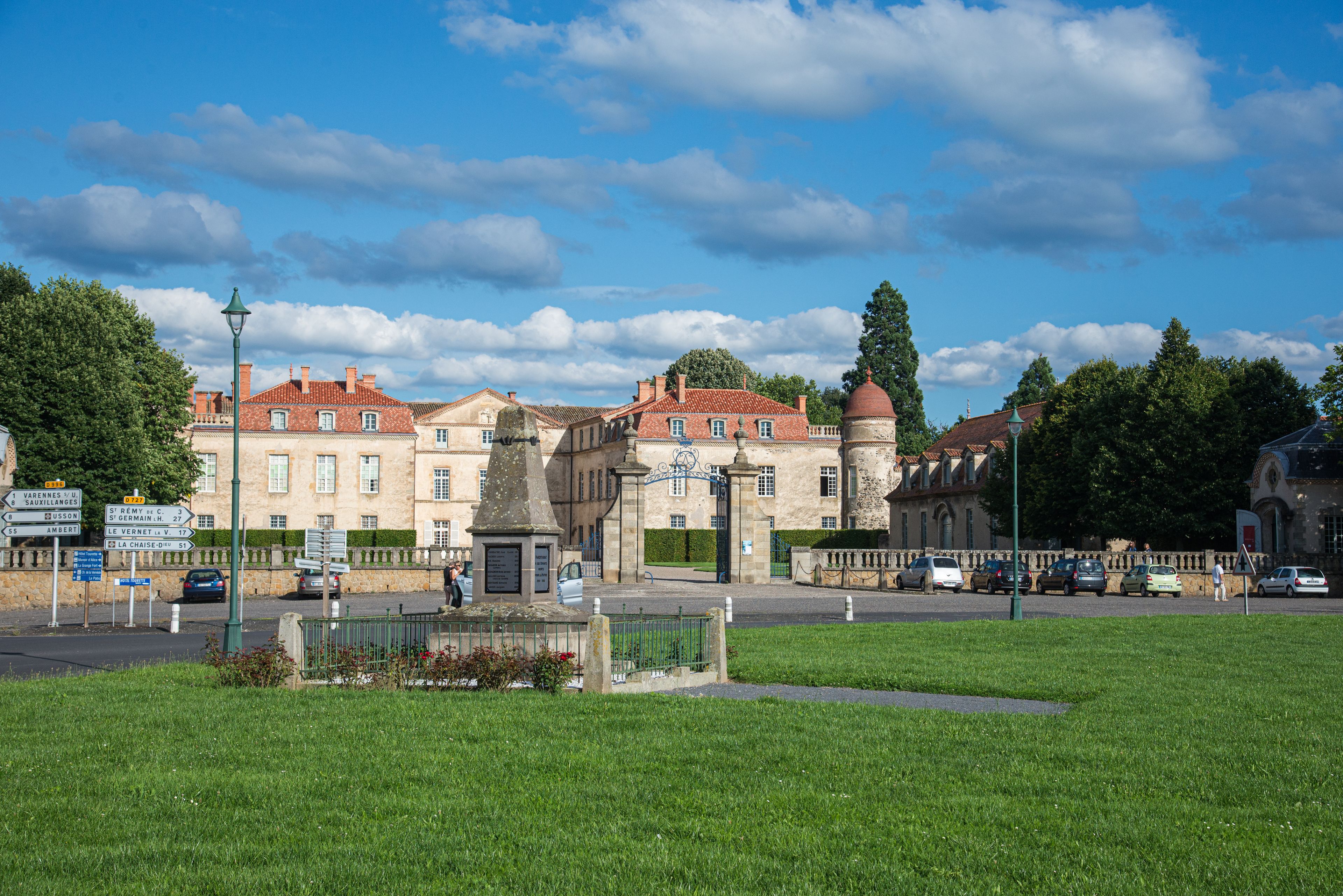 château de Parentignat en France