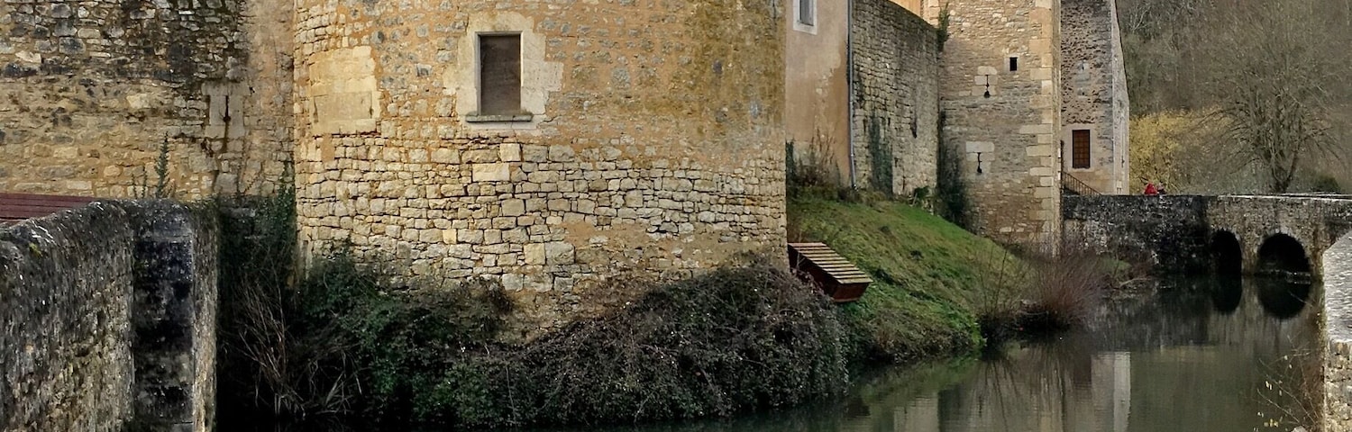 Nouaillé Maupertuis, ouest France, mediaval city