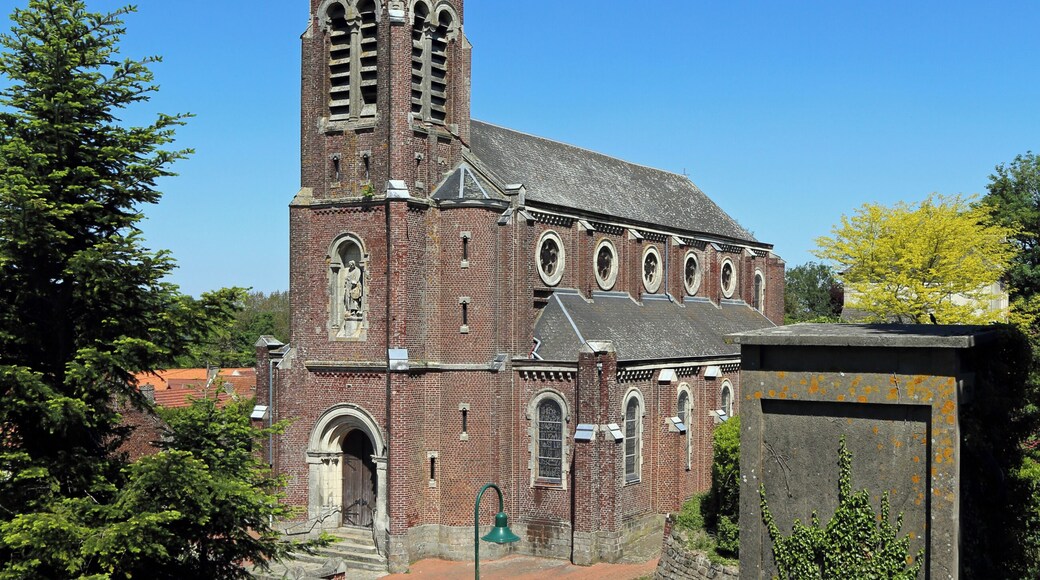 Mont-Saint-Éloi (Pas-de-Calais department, France): Saint Martin church