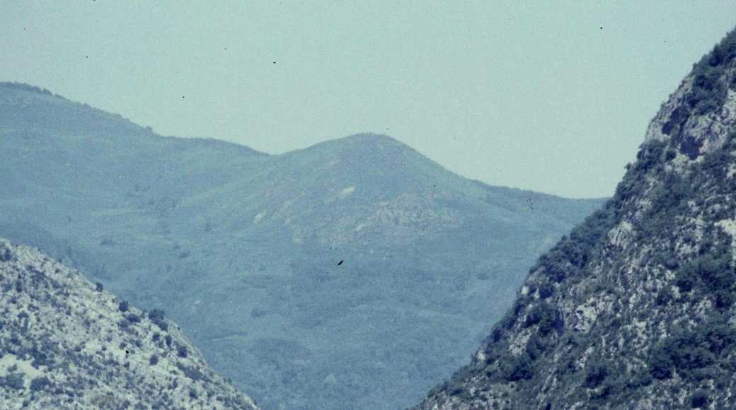 Ariege Miglos Chateau Vue Grotte De Niaux 071995