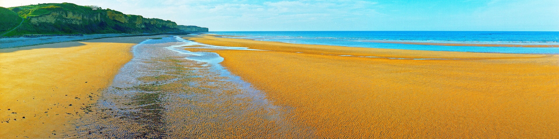 Loos tide at Omaha Beach, FRANCE