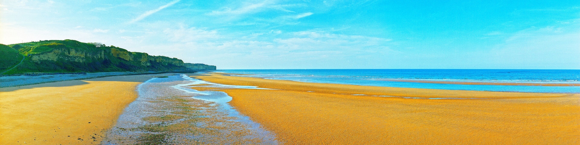 Loos tide at Omaha Beach, FRANCE