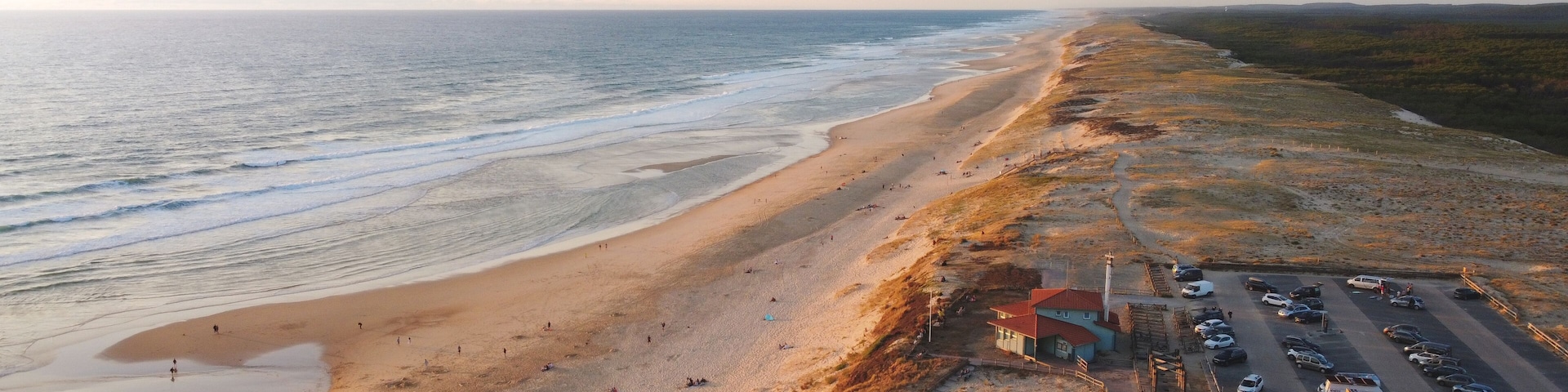 Cap De L'homy, France at sunset