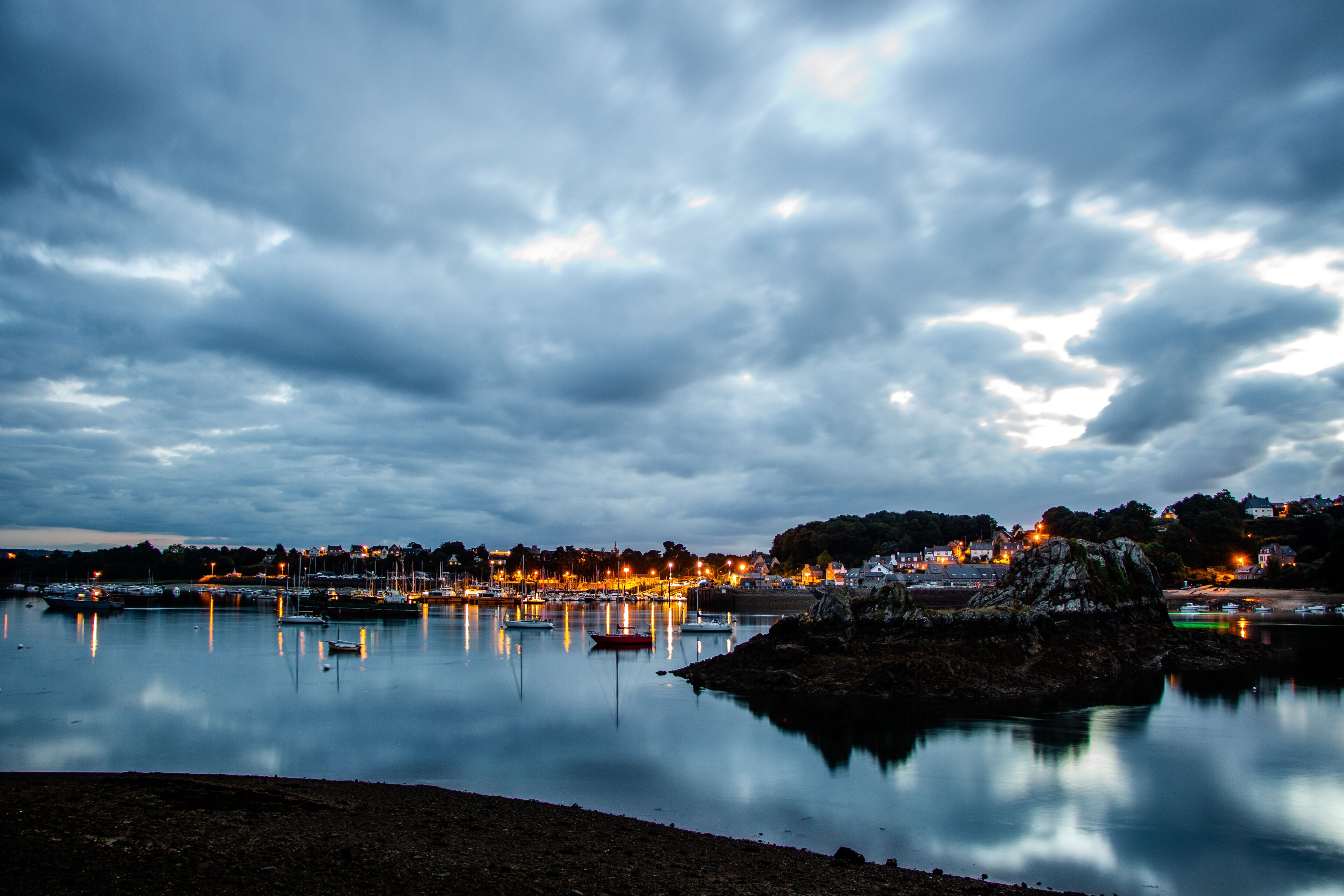 Port de Plaisance de Lézardrieux, Trieux River, Normandy, France