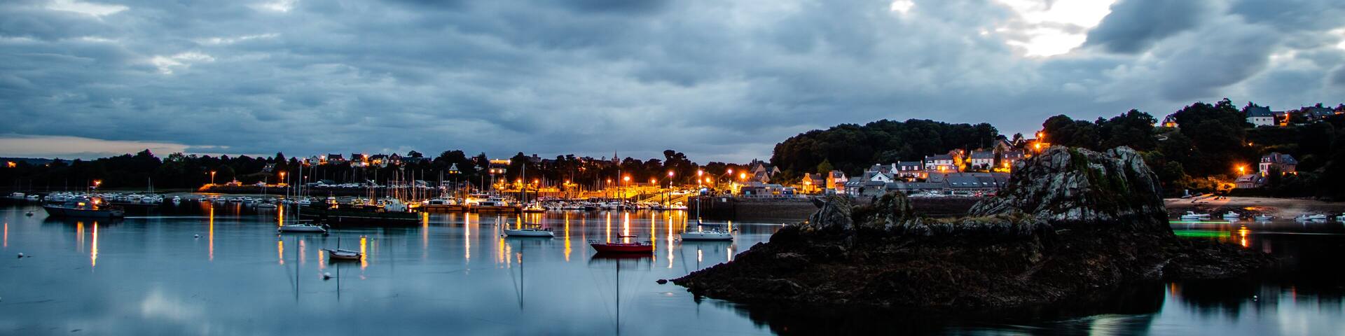 Port de Plaisance de Lézardrieux, Trieux River, Normandy, France