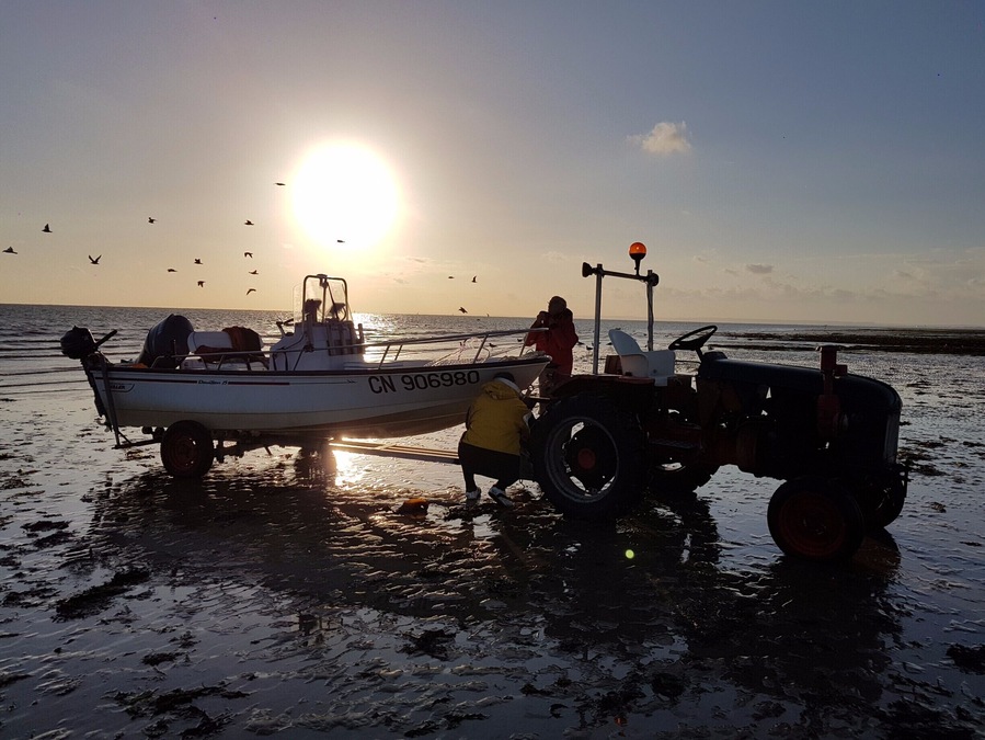 Early morning fishing in Normandy #LifeAtExpedia
